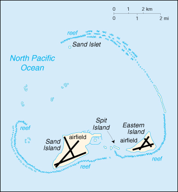 [Country map of Midway Islands]